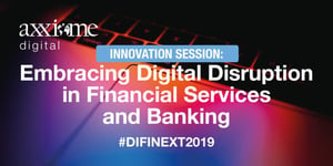 Bank Innovation Digital Disruption Banner
