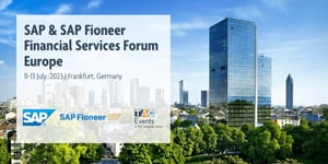 Banking SAP & SAP Fioneer Financial Services Forum Banner