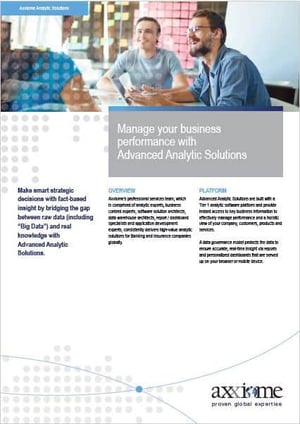 Axxiome Analytics Solutions