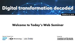 Digital Transformation Decoded
