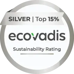 Ecovadis Silver ESG Logo